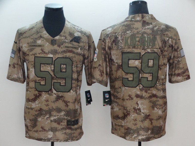 Men Carolina Panthers #59 Kuechly Camo Nike Vapor Untouchable Limited NFL Jersey->carolina panthers->NFL Jersey